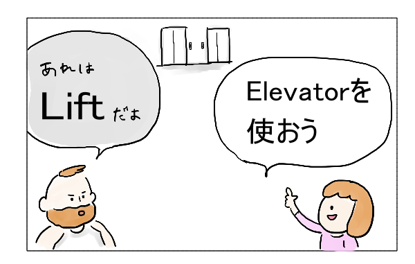 エレベーター英語